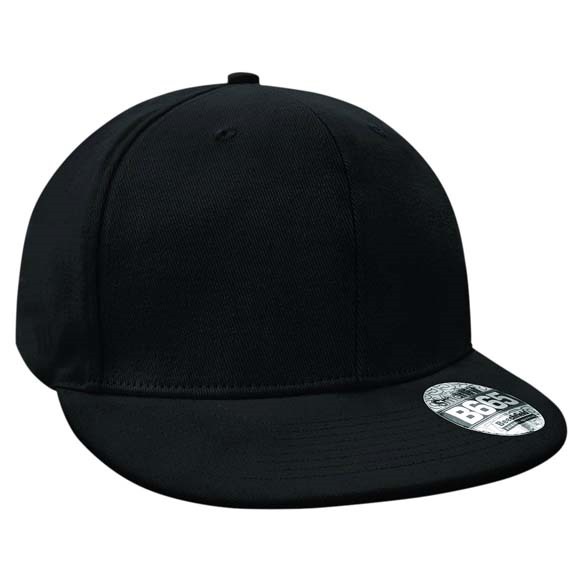 Pro-stretch flat peak cap