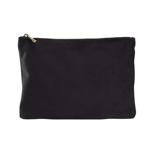 Velvet accessory pouch