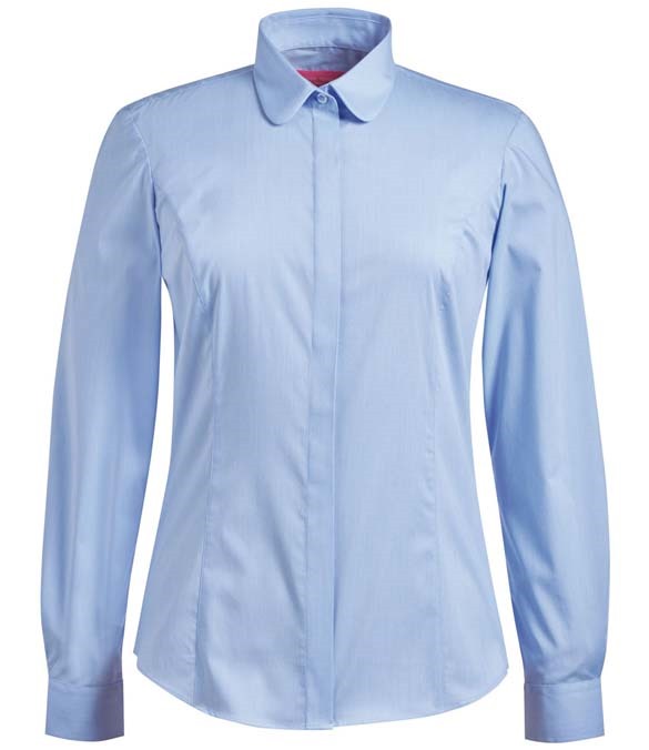 Brook Taverner Ladies Trevi Long Sleeve Poplin Shirt