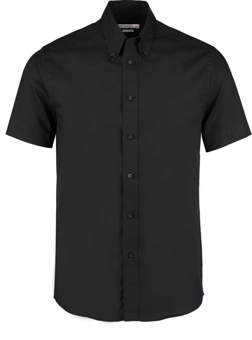 Premium Oxford shirt short-sleeved (tailored fit)