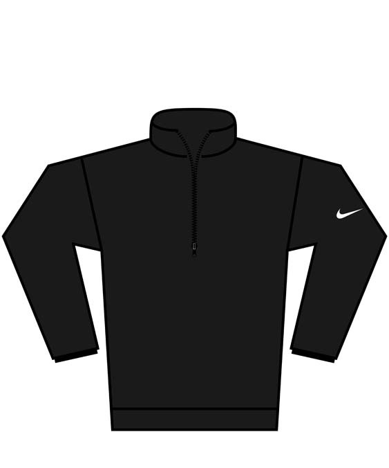 Nike Tour half-zip piqu? top