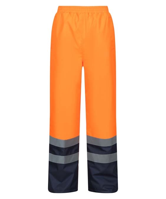 Pro hi-vis insulated overtrousers