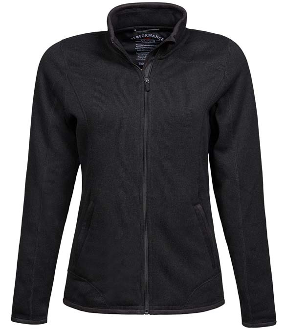 Tee Jays Ladies Knitted Outdoor Fleece Jacket