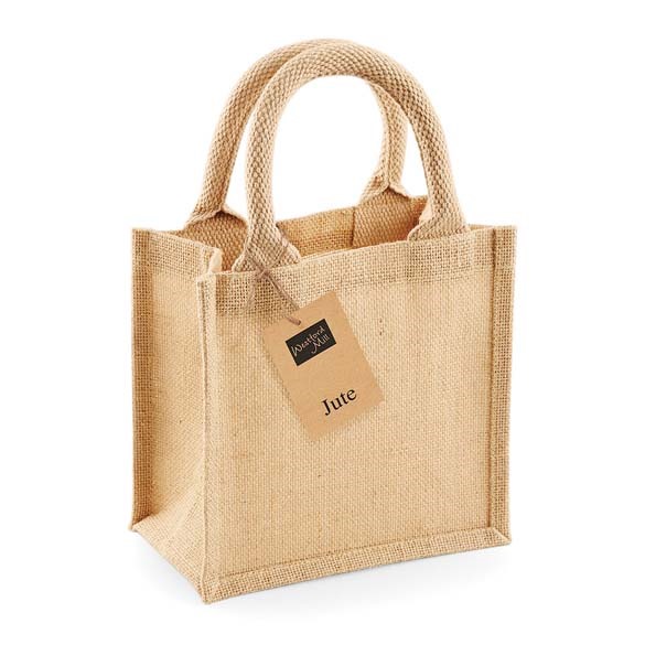 Jute petite gift bag